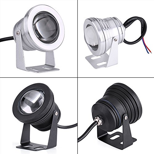 Pond Light Spotlight, LED IP65 Waterproof Spot Light 10W 12V RGB L...
