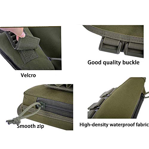 KEEPMOVE Tactical Hunting Buttstock Shot Rifle Shell Holder Amm...