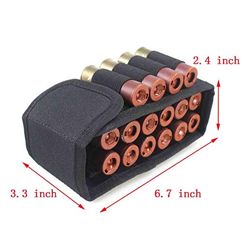 Tactical Shot Shell Holder Molle Shotshell Holder Buttstock Amm...