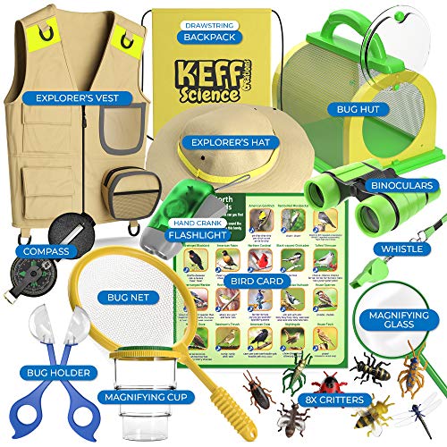 KEFF Outdoor Adventure Explorer kit for Kids Birdwatching and Bug ...