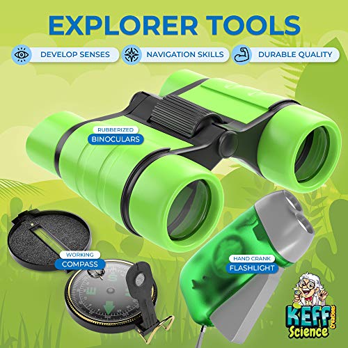 KEFF Outdoor Adventure Explorer kit for Kids Birdwatching and Bug ...