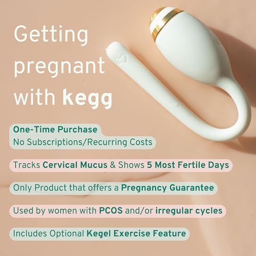 kegg Fertility Tracker + Free Fertility App | 12-Month Pregnancy W...