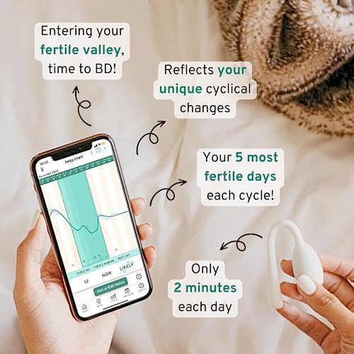 kegg Fertility Tracker + Free Fertility App | 12-Month Pregnancy W...
