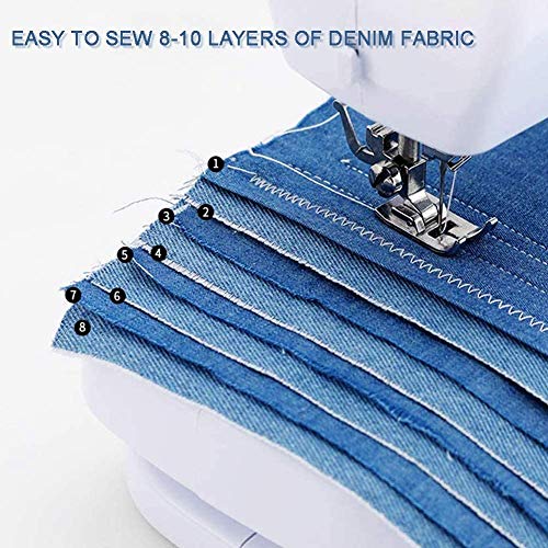 BBSAVE Household Sewing Machine, Lightweight Sewing Machine For Be...
