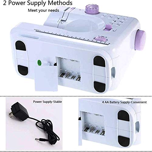 BBSAVE Household Sewing Machine, Lightweight Sewing Machine For Be...