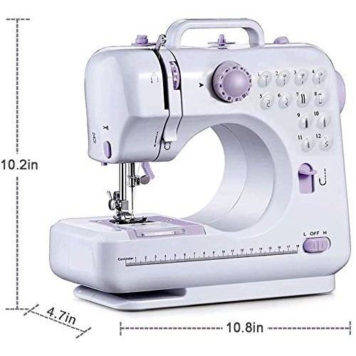BBSAVE Household Sewing Machine, Lightweight Sewing Machine For Be...