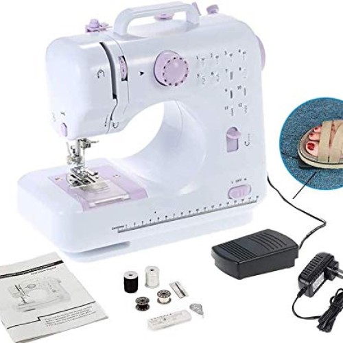 BBSAVE Household Sewing Machine, Lightweight Sewing Machine For Be...