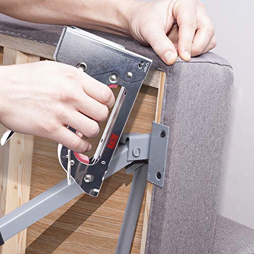 Hand Staple Kit, KeLDE Light Stapler Tacker fit JT21 Staple, I...