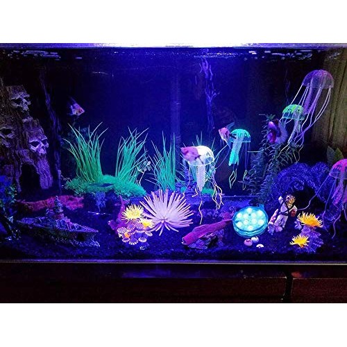 Kellegour Submersible Led Lights, Submersible Waterproof RGB Chang...