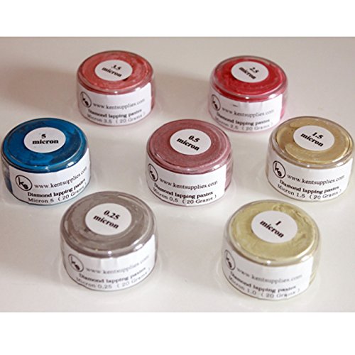 7pcs 20 gram Diamond Lapping Paste Polishing Compound For Fine to ...