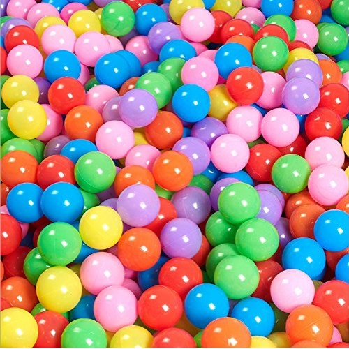 KepooMan 100pcs Ocean Ball for Kids,Indoor Outdoor Toddler Ball Pi...