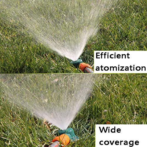 KEREN Metal Lawn Sprinkler Garden Water Sprinklers Lawn Irrigation...