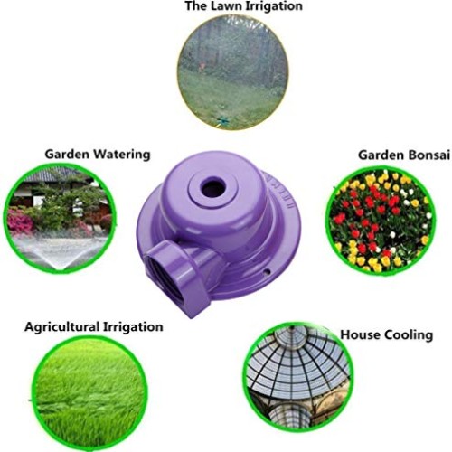 KEREN Metal Lawn Sprinkler Garden Water Sprinklers Lawn Irrigation...