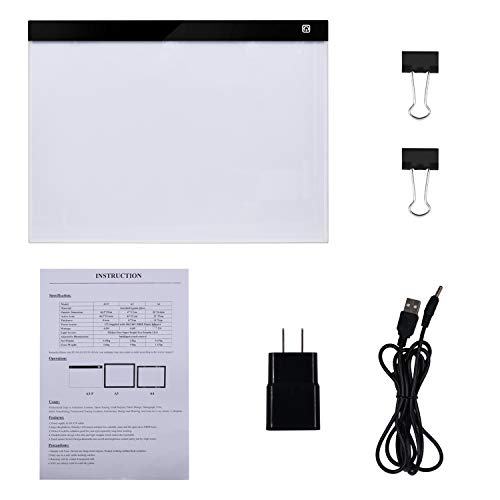 Diamond Painting A3 Dimmable Light Pad with 3 level brightness LED...