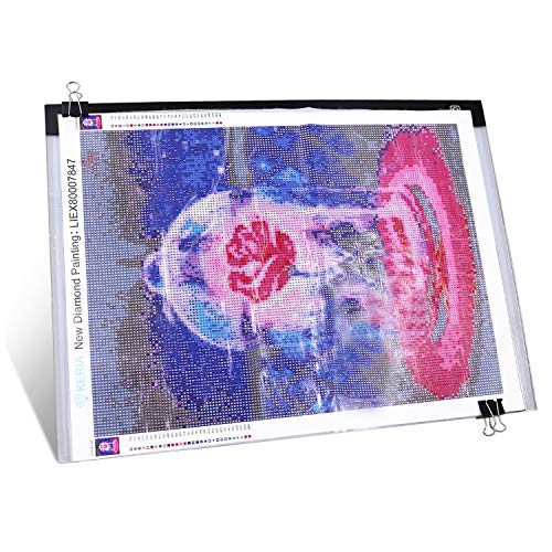 Diamond Painting A3 Dimmable Light Pad with 3 level brightness LED...