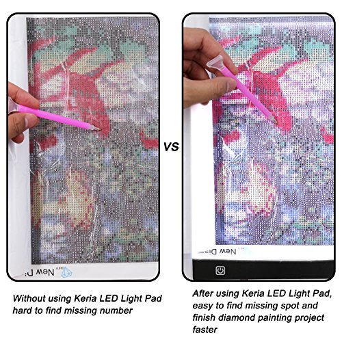 Keria A4 USB LED Light Board Ultra Thin Light Pad Light Box Apply ...