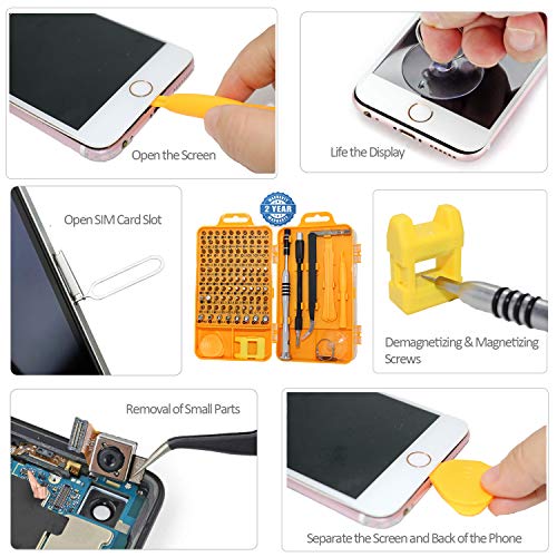 Precision Screwdriver Set Magnetic - Professional 110 in 1 Screw d...