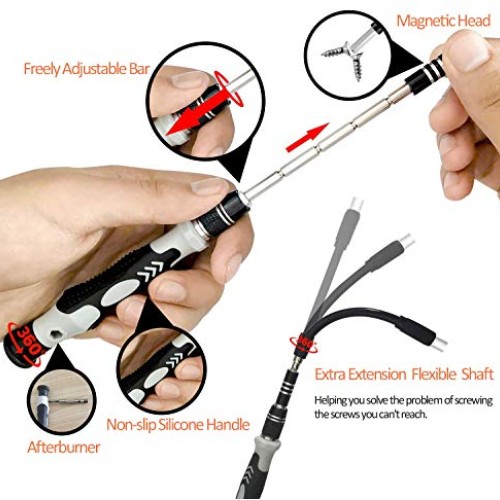 Professional Precision Screwdriver Set Magnetic - Professional 115...