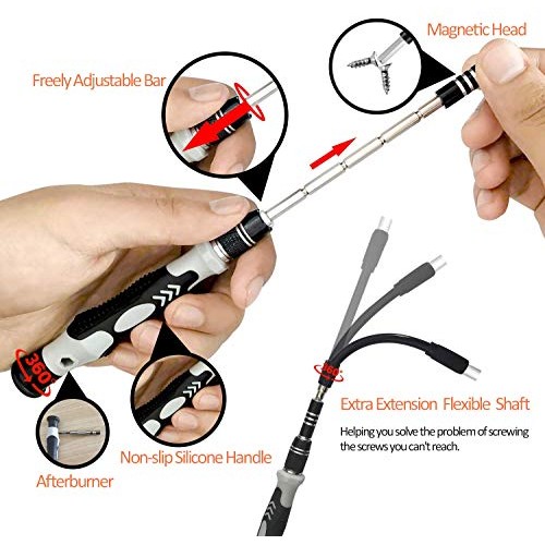 Professional Precision Screwdriver Set Magnetic - Professional 115...