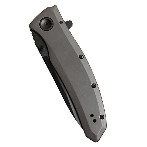 3.7 Stainless Steel Blade Pocket Knife | Kershaw Grid 2200,Grey