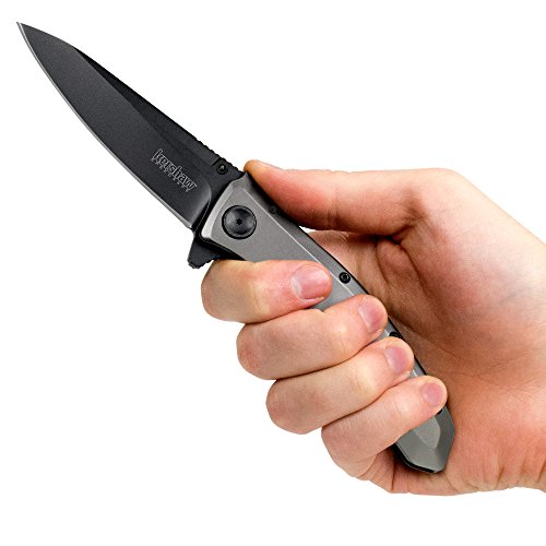 3.7 Stainless Steel Blade Pocket Knife | Kershaw Grid 2200,Grey
