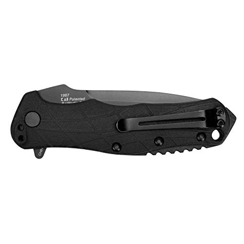 Custom Laser Engraved Kershaw RJ Tactical 3.0 Knife 1987