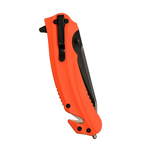 Kershaw Barricade 8650 Multifunction Rescue Pocket Knife with 3....