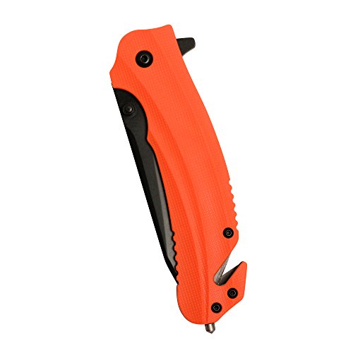Kershaw Barricade 8650 Multifunction Rescue Pocket Knife with 3....