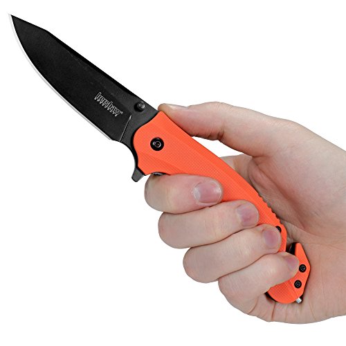 Kershaw Barricade 8650 Multifunction Rescue Pocket Knife with 3....