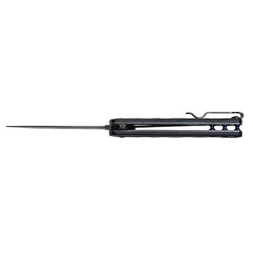 Kershaw Barstow 3960; All Black Pocket Knife with 3 Inch Stainle...