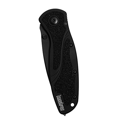 Kershaw Blur, Glassbreaker Folding Knife 1670BGBBLKST; Partially...