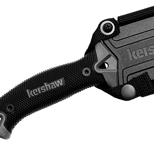 Kershaw Camp 10 1077, Fixed Blade Camp Knife, 10-inch 65Mn Carbo...