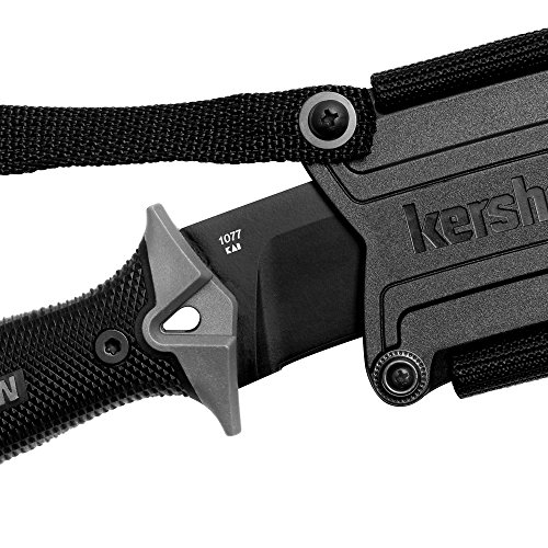 Kershaw Camp 10 1077, Fixed Blade Camp Knife, 10-inch 65Mn Carbo...