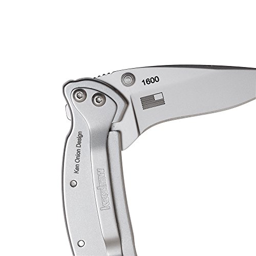 Kershaw Chive Pocket Knife 1600; 1.9” 420HC Steel Blade with 410...