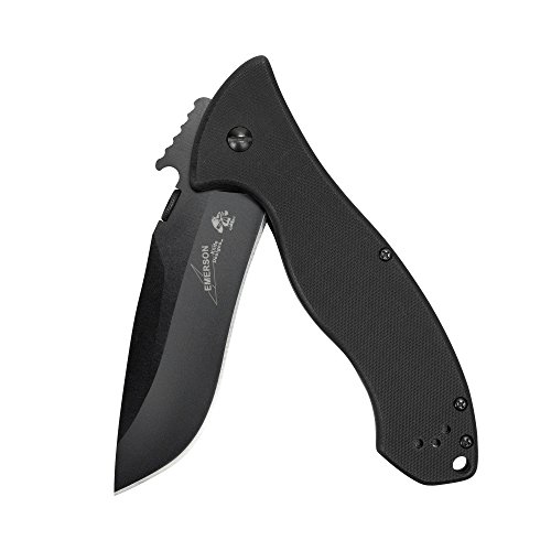 Kershaw CQC-9K 6045BLK Emerson Designed Manual Open Folding Pock...