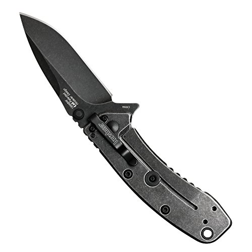Kershaw Cryo II BlackWash Pocket Knife 1556BW, 3.25” 8Cr13MoV St...