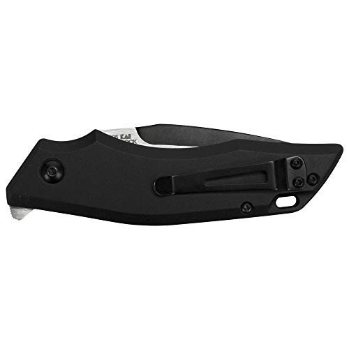 Kershaw Induction Pocket Knife 1905; Black 3.1 Inch Drop Point B...
