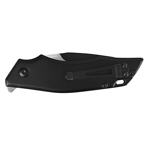 Kershaw Induction Pocket Knife 1905; Black 3.1 Inch Drop Point B...