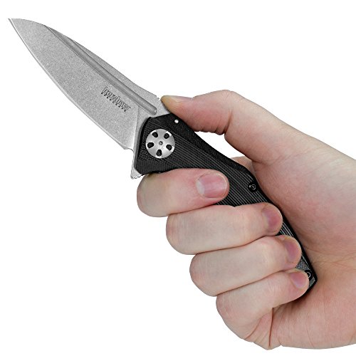 Kershaw Natrix 7007; Pocket Knife with 3.25-Inch Drop Point Ston...