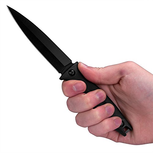 Kershaw Secret Agent 4007; Concealable Boot Knife with Strong Si...