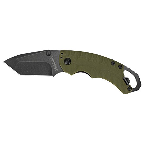 Kershaw Shuffle II Olive Multifunction Folding Pocket Knife 8750T...