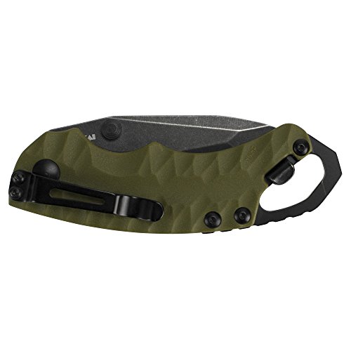 Kershaw Shuffle II Olive Multifunction Folding Pocket Knife 8750T...