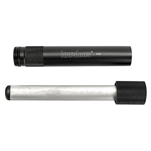 Kershaw Ultra-Tek Blade Sharpener 2535; 4-Inch Sharpening Steel;...