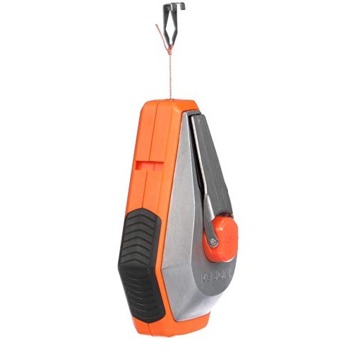 Keson K3XPRO Precision String Chalk Line Reel with 3X1 Rewind, 100...