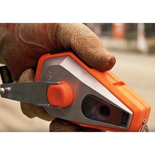 Keson K3XPRO Precision String Chalk Line Reel with 3X1 Rewind, 100...