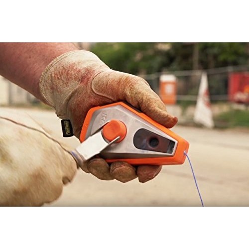 Keson K3XPRO Precision String Chalk Line Reel with 3X1 Rewind, 100...