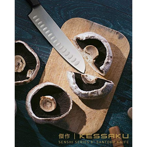 Kessaku 8-Inch Santoku Knife - Senshi Series - Japanese AUS-8 HC S...