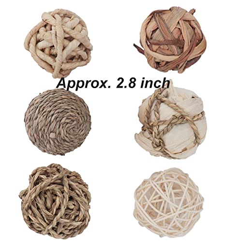 Kesywale Set of 6 Decorative Balls for Centerpiece Bowl Fillers, 2...