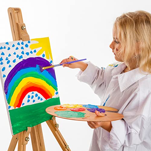 15Pcs Paint Brushes Value Pack for Kids, Includes 15 Different Typ...
