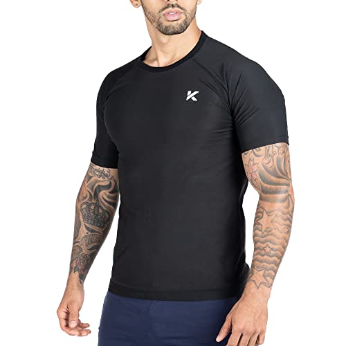 Kewlioo Mens Sauna Suit Shirt - Heat Trapping Sweat Compression Ap...